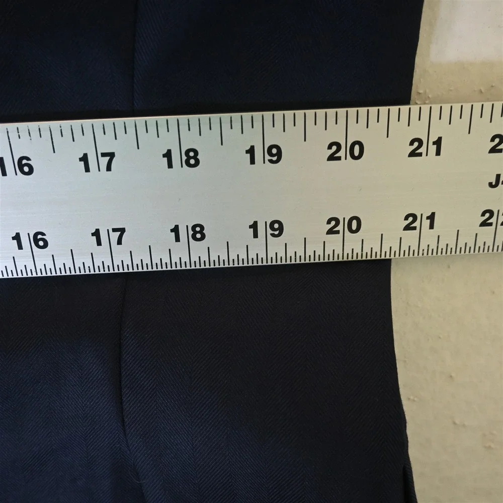 G. Mazoni‎ 44R Herringbone Loro Piana Super 120s Italy Blazer Jacket Sport Coat